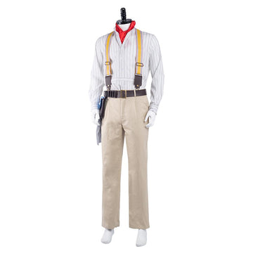 Anime Jungle Cruise- Frank Wolff Cosplay disfraz Camisa pantalón Halloween Carnaval Traje